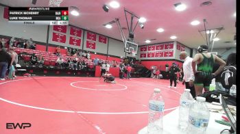 195 lbs Final - Patrick McHenry, Broken Arrow Jh vs Luke Thomas, McAlester