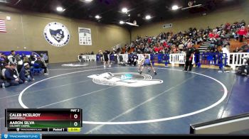 113 lbs Cons. Semi - Aaron Silva, Calvary Chapel vs Caleb Mcelroy, Bakersfield