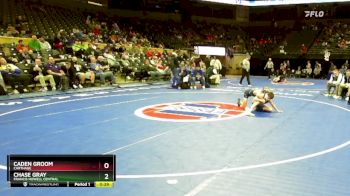 113 Class 4 lbs Cons. Round 1 - Caden Groom, Carthage vs Chase Gray, Francis Howell Central