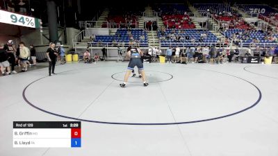 285 lbs Rnd Of 128 - Brady Griffin, MO vs Benjamin Lloyd, PA