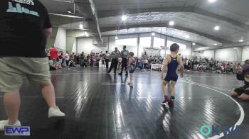 49 lbs Round Of 32 - Riggs Smith, Bartlesville Wrestling Club vs Kane Leyba, Team Tulsa Wrestling Club