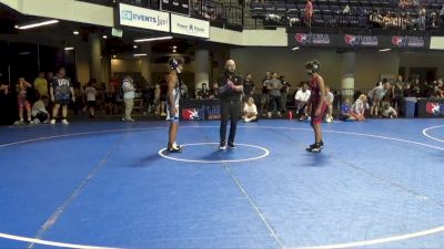 135 lbs Cons. Quarters - Brendan Kinley, Ohio vs Zachary Hunt, Midwest Xtreme Wrestling