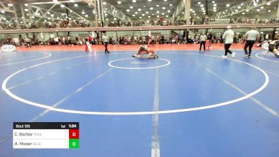 285A lbs Rr Rnd 1 - Cael Barber, Texans Wrestling Club vs August Moser, Delbarton