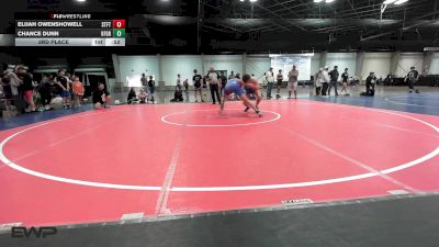 155 lbs 3rd Place - Elijah OwensHowell, Standfast vs Chance Dunn, Kingfisher YellowJackets