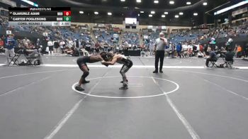 125 lbs Cons. Round 2 - Carter Foglesong, Northeast Oklahoma vs Olakunle Ajani, Northwestern (Iowa)