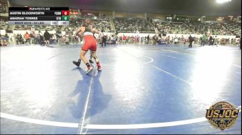 90 lbs Semifinal - Austin Bloodworth, Ponca City Wildcat Wrestling vs Amariah Torres, Fitness Fight Factory Wrestling Club