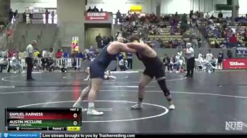 AA 285 lbs Semifinal - Austin Mcclure, Bradley Central vs Samuel Harness, Cookeville