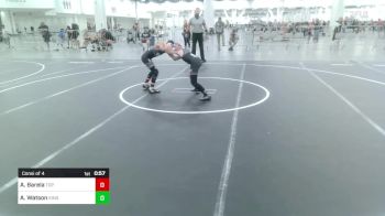86 lbs Consi Of 4 - Andy Barela, Top Rank vs Andrew Watson, King Wrestling