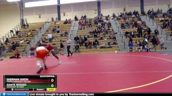 174 lbs Quarterfinal - Dante Roggio, University Of Mary vs Sherman Dixon, Triton Community College