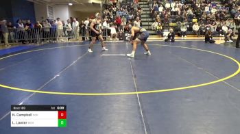 189 lbs 5th Place - Nate Campbell, Norwin vs Lucas Lawler, Bishop McDevitt