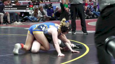 112 lbs Final - Isla Silva, Mt. Lebanon-G vs Daylee Watson, Conneaut-G
