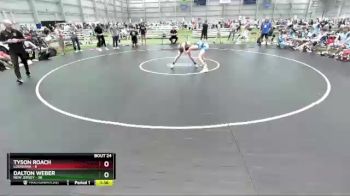 106 lbs Semis & 3rd Wb (16 Team) - Tyson Roach, Louisiana vs Dalton Weber, New Jersey