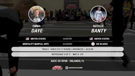 Emma Daye vs Natalie Banty 2025 ADCC Orlando Open/Youth Trials
