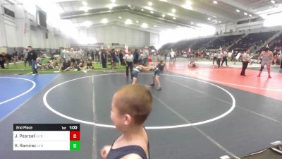 73 lbs 2nd Place - Jaiden Pearsall, LV Bears WC vs Kai Ramirez, LV Bears WC
