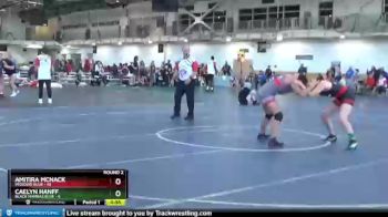 152 lbs Round 2 (4 Team) - Amitira McNack, Missouri Blue vs Caelyn Hanff, Black Mambas Blue