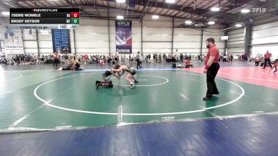 145 lbs Consi Of 64 #2 - J'serie Womble, NC vs Brody Keysor, MT