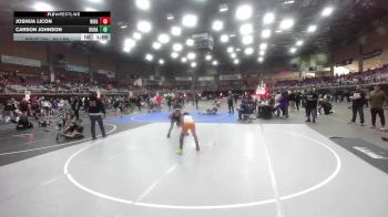 85 lbs Final - Joshua Licon, Ridge WC vs Carson Johnson, Duran Elite