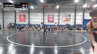 175 lbs Liam Johnson, Texas vs Adam Shalaby, Ohio Scarlet