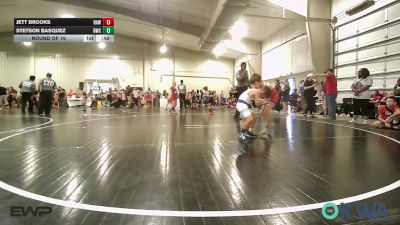 58 lbs Round Of 16 - Jett Brooks, Raw Wrestling Club vs Stetson Basquez, Berryhill Wrestling Club