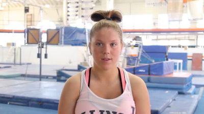 Illinois Freshman Emily Lennon to Use Elite Experience at Nationals