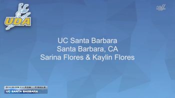 UC Santa Barbara [2026 Division I - Pom Finals] 2026 UCA & UDA College Cheerleading and Dance Team National Championship