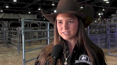 Kelsey Cadwell Competes At JrNFR On New Horse