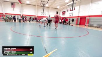 285 lbs Cons. Round 3 - Carter Green, Franklin Community vs Nathan Emery, Gibson Southern