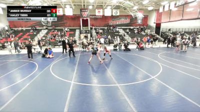 135-141 lbs Semifinal - Amber Murray, Sanderson Wrestling Academy vs Hailey Tibbs, Herriman