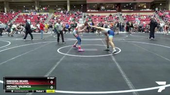 155 lbs Semifinal - Dresden Beard, Andover Wrestling Club vs Michael Valencia, Nebraska Boyz