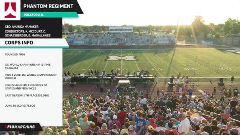 Phantom Regiment "MYND" at 2024 Summer Music Games in Cincinnati