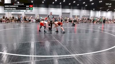 123 lbs Round 1 (8 Team) - Gable Hargrove, MF Dynasty vs Christian Hill, MF Army