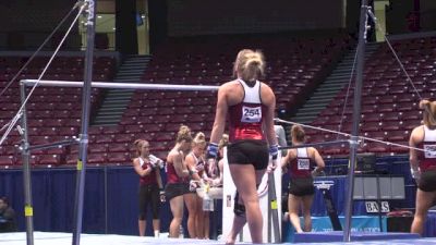 Rebecca Clark Swinging Bars, 2014 NCAA Podium Training