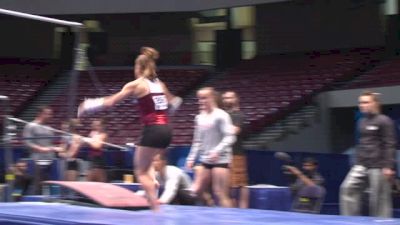 Charity Jones Solid Bar Routine, 2014 NCAA Podium Training