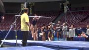 Ashleigh Gnat Bar Routine, 2014 NCAA Podium Training