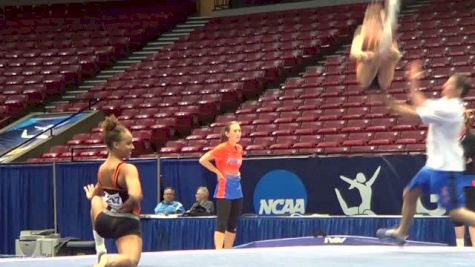 Hunter on Floor, 2014 NCAA Podium Training