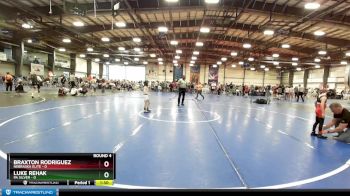 48 lbs Rd# 7- 10:45am Saturday Final Pool - Braxton Rodriguez, Nebraska Elite vs Luke Rehak, PA Silver