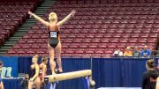 Sloan and the Gators on Beam, 2014 NCAA Podium Training