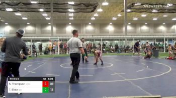 92 lbs Prelims - Sully Thompson, Iowa Hammers vs Trent Bintz, Intense Wrestling Club