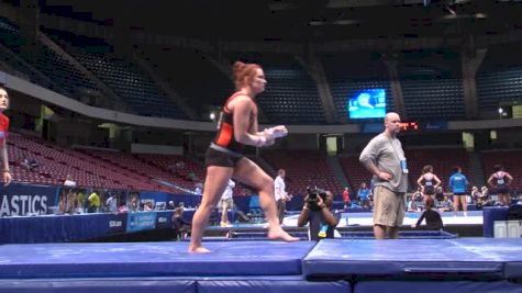 Bridget Sloan Solid on Bars, 2014 NCAA Podium Training