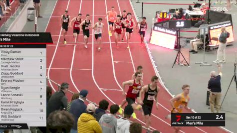 Men's Mile, Finals 10