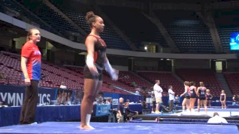 Kytra Hunter Bar Routine, 2014 NCAA Podium Training