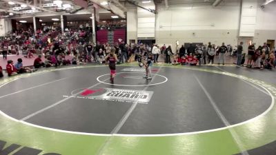 67 lbs Champ. Round 3 - Hyler Danielson, Berge Elite Wrestling Academy vs Hadley Christie, GRYND Wrestling