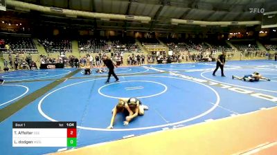 80 lbs Round Of 16 - Tanner Affolter, ODESSA vs Lane Dodgen, Wesley Wrestling Club