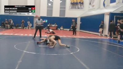 113 lbs Cons. Round 2 - Cole Desiano, Ridgefield vs Evan Villecco, Kingsway