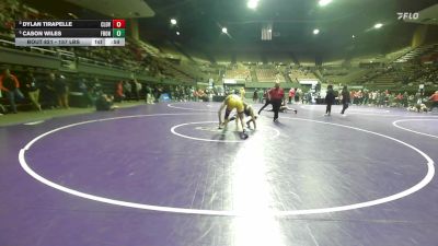 157 lbs Consolation - Dylan Tirapelle, Clovis vs Cason Wiles, Frontier