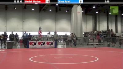 70KG, Montell Marion, IA vs. Chase Pami, CA