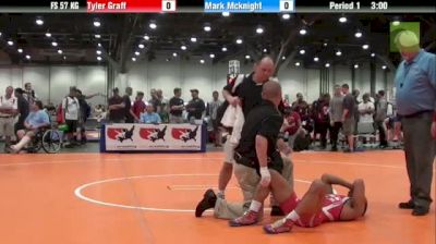 57kg Quarter-finals Tyler Graff vs. Mark McKnight