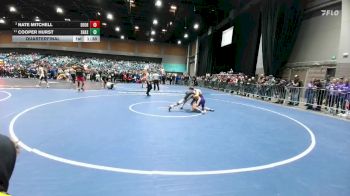 126 lbs Quarterfinal - Nate Mitchell, Del Oro vs Cooper Hurst, Shasta