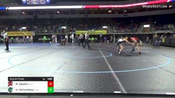 157 lbs Quarterfinal - Nathan Egbalic, UNLV vs Hayden McCandless, Florida
