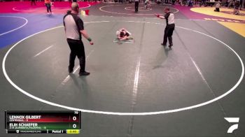 70 lbs Finals (8 Team) - Elih Schaefer, Z-M (Zumbrota/Mazeppa) vs Lennox Gilbert, Centennial